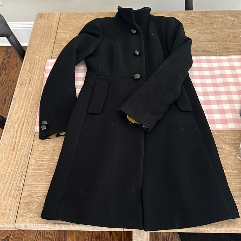 Jcrew wool coat, size 2
